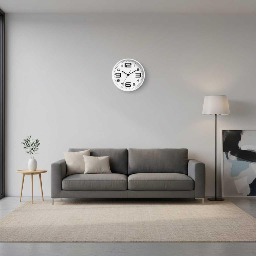 Bunte Designer-Wanduhr | 30 cm Kinderzimmer Uhr
