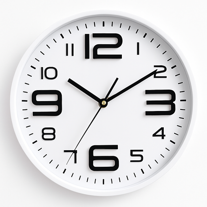 Bunte Designer-Wanduhr | 30 cm Kinderzimmer Uhr 0