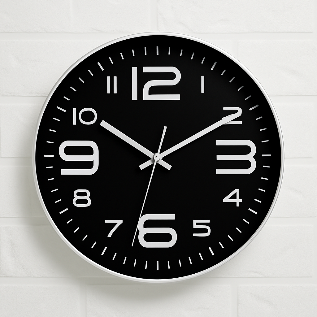 Bunte Designer-Wanduhr | 30 cm Kinderzimmer Uhr 3