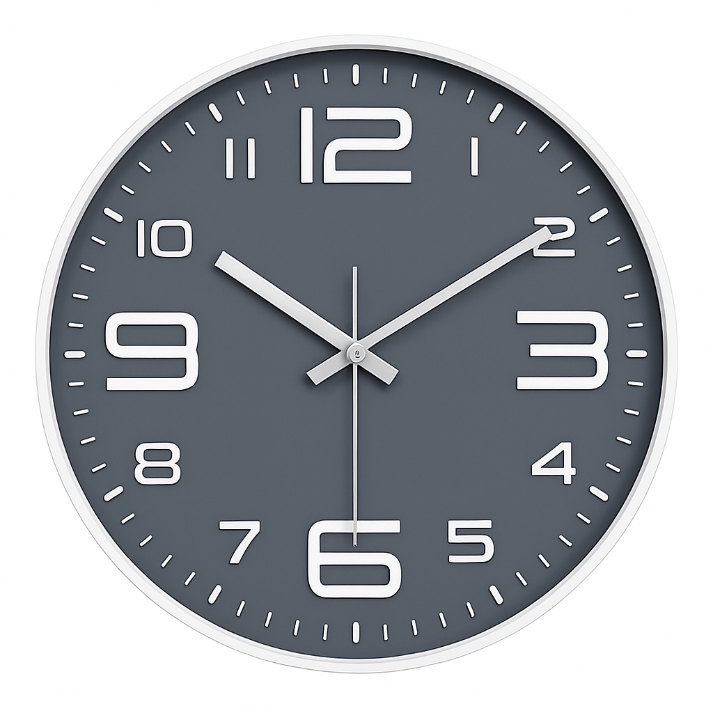 Bunte Designer-Wanduhr | 30 cm Kinderzimmer Uhr 5