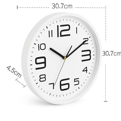 Bunte Designer-Wanduhr | 30 cm Kinderzimmer Uhr 6