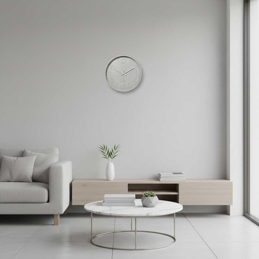 Bunte Runde Wanduhr | Moderne Wanduhr Hingucker 30 cm