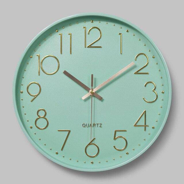 Bunte Runde Wanduhr | Moderne Wanduhr Hingucker 30 cm 4
