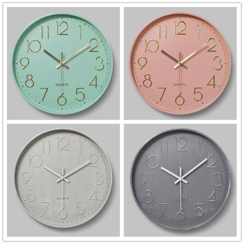 Bunte Runde Wanduhr | Moderne Wanduhr Hingucker 30 cm 7
