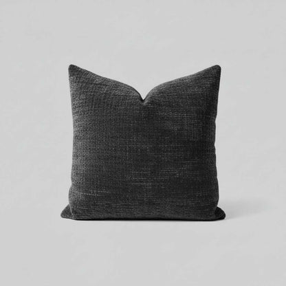 Chenille-Kissenbezug mit Bambusstruktur | Dekoratives Accessoire