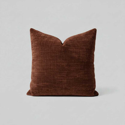 Chenille-Kissenbezug mit Bambusstruktur | Dekoratives Accessoire