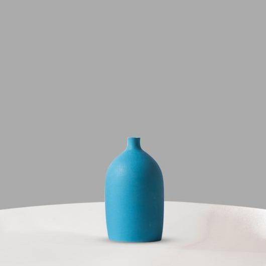 Farbenfrohe Keramikvase | Moderne Tischvase im Japanischen Stil 2