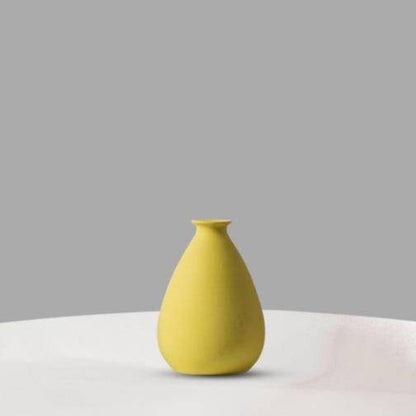 Farbenfrohe Keramikvase | Moderne Tischvase im Japanischen Stil 4