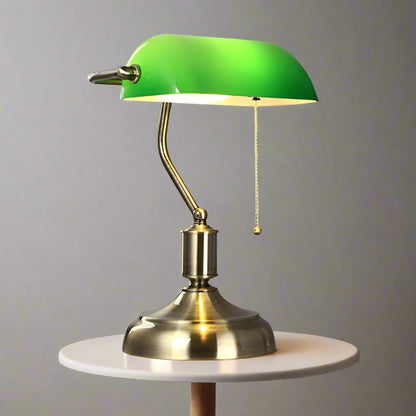 Glas Tischlampe | Elegante Nachttischlampe im Europäischen Stil 0