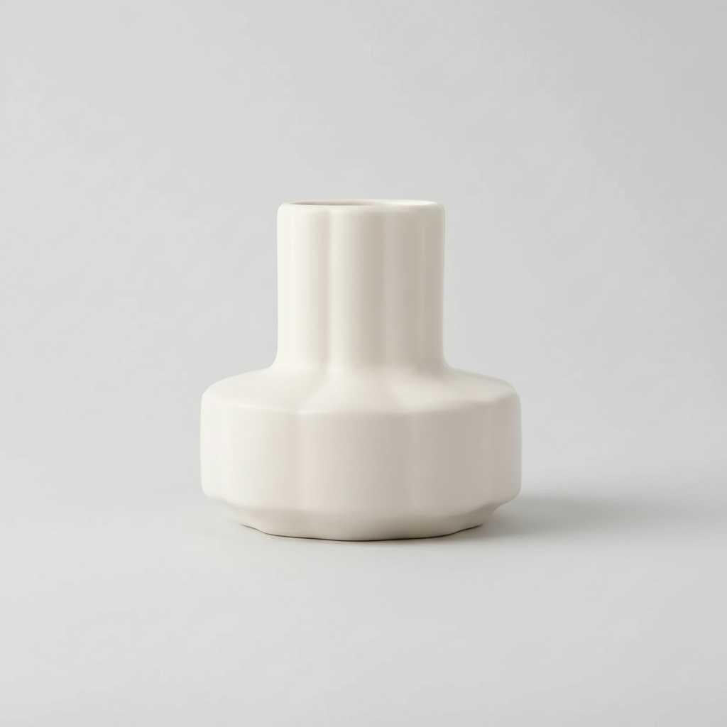 Moderne Blumenvase Schwarz | Geometrische Vasen für Zuhause