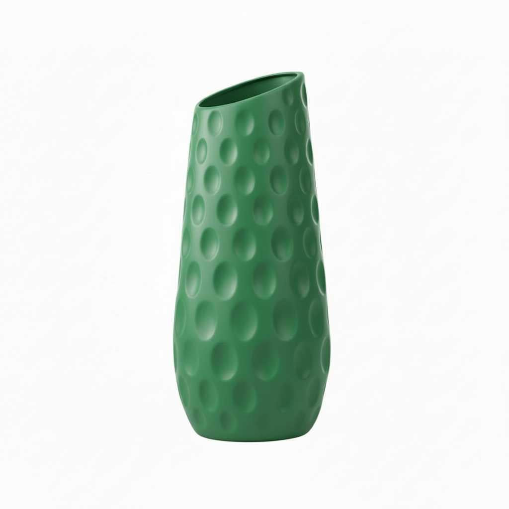 Moderne Blumenvase Schwarz | Geometrische Vasen für Zuhause