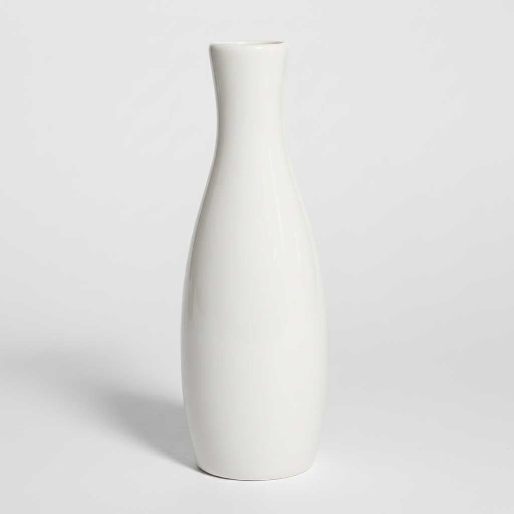 Moderne Keramikvase | Runde Bodenvase für Blumenarrangements